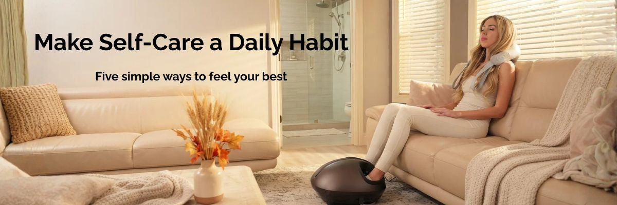 5 Ways to Relieve Muscle Pain, Neck Tension, and Sore Feet at Home This September