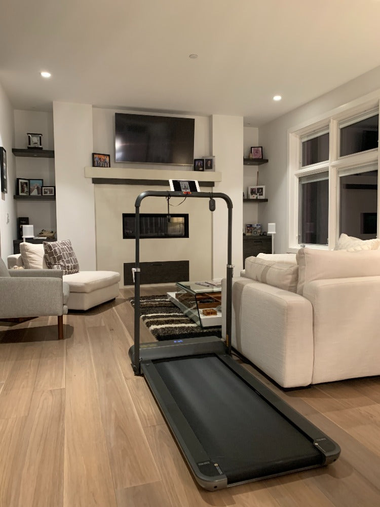 Keep Up On Your New Year's Resolutions With iQ Slim Tread® Foldable Treadmill