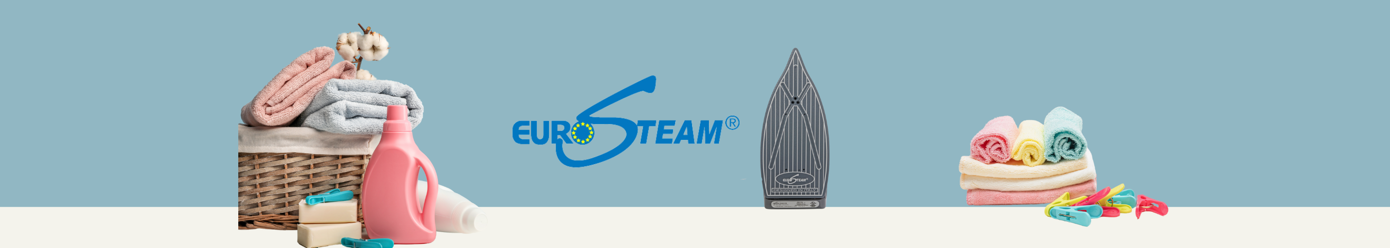 Eurosteam Garment Care Product Banner