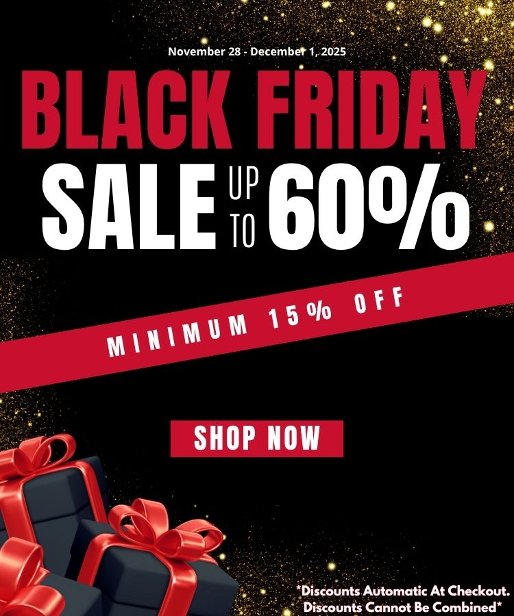 Mobile banner for a Black Friday Sale - Minimum 15% off