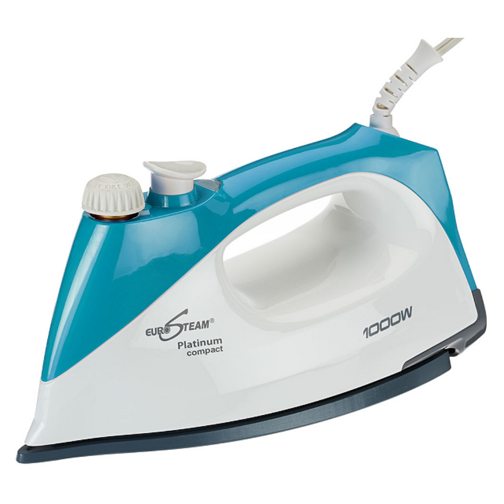 Eurosteam® Platinum Iron front view in Blue and white