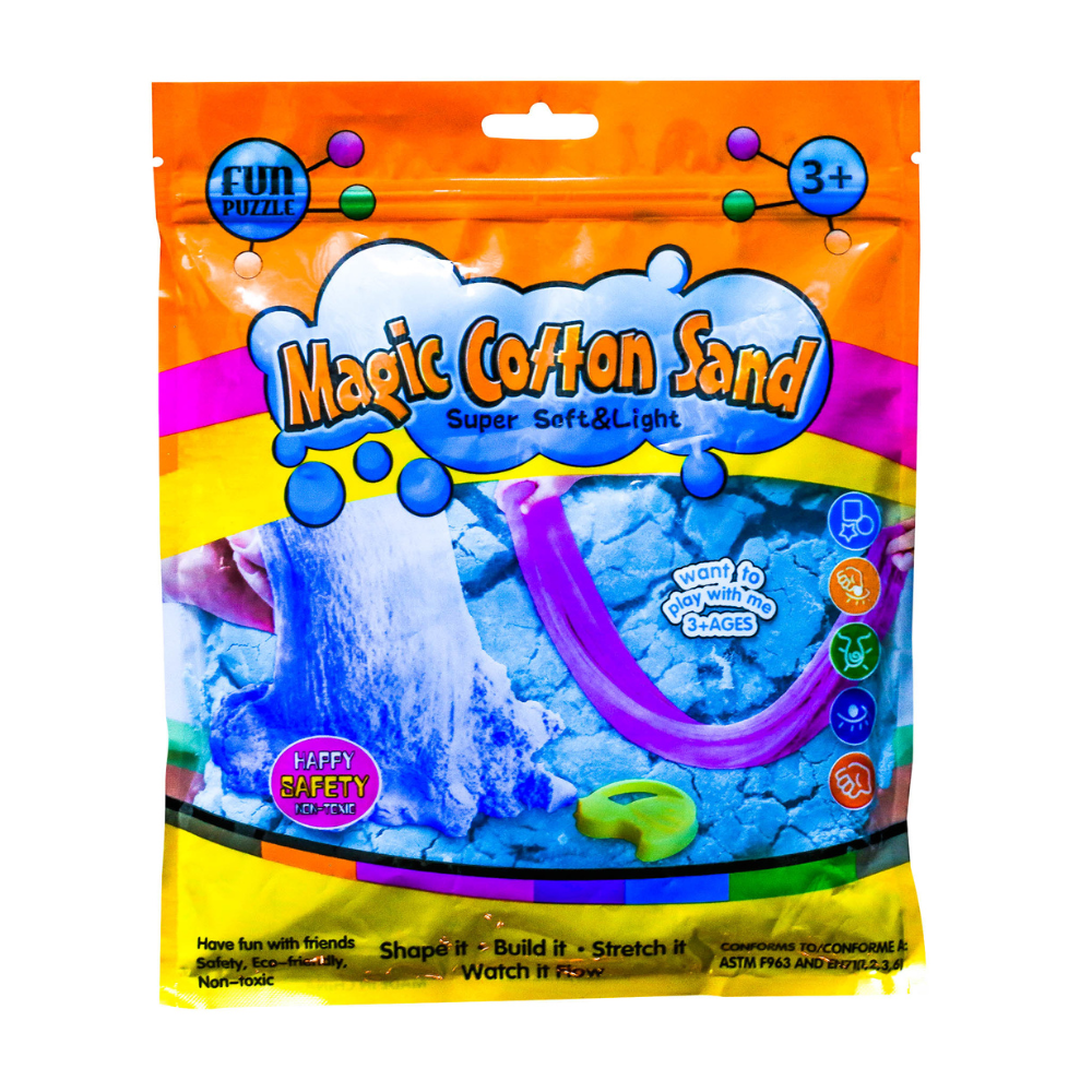 Magic Cotton Sand Toy Redfern US in Blue