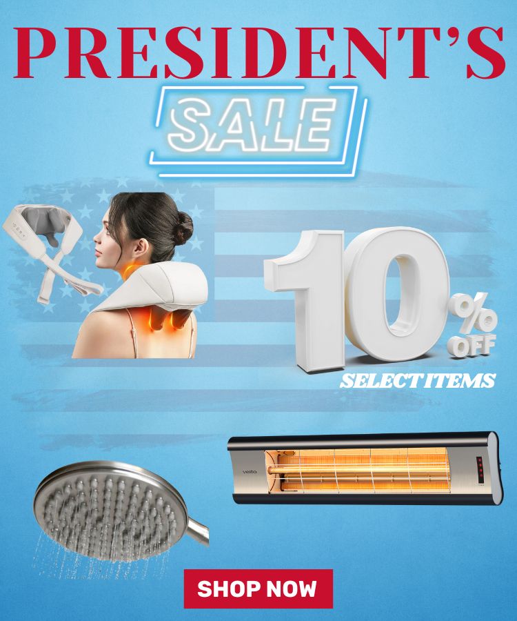 10% off select items for President's Day
