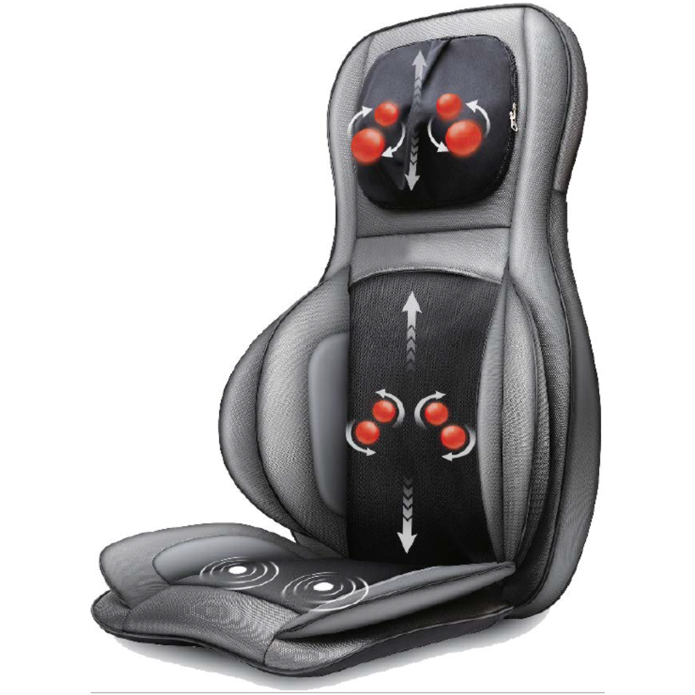 BACKplus Shiatsu Neck and Back Massager With Air Compression Chair Cushion BACKplus Shiatsu Neck and Back Massager With Air Compression Chair Cushion