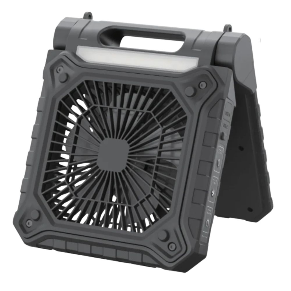 Ventilador solar portátil - Recargable solar