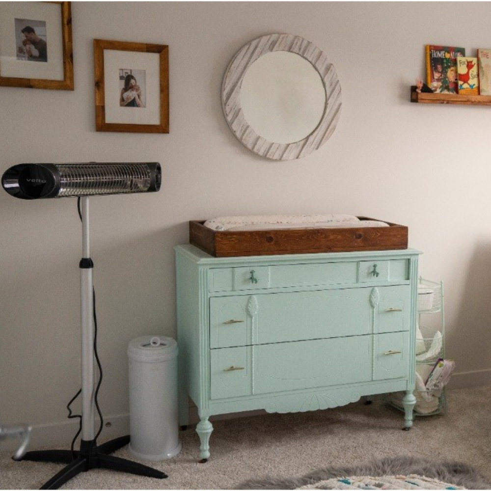 Veito® Blade 1500W Heater in baby room