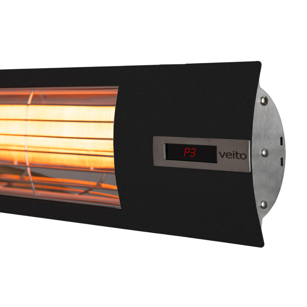 Veito® Space Infrared Heater heat setting screen