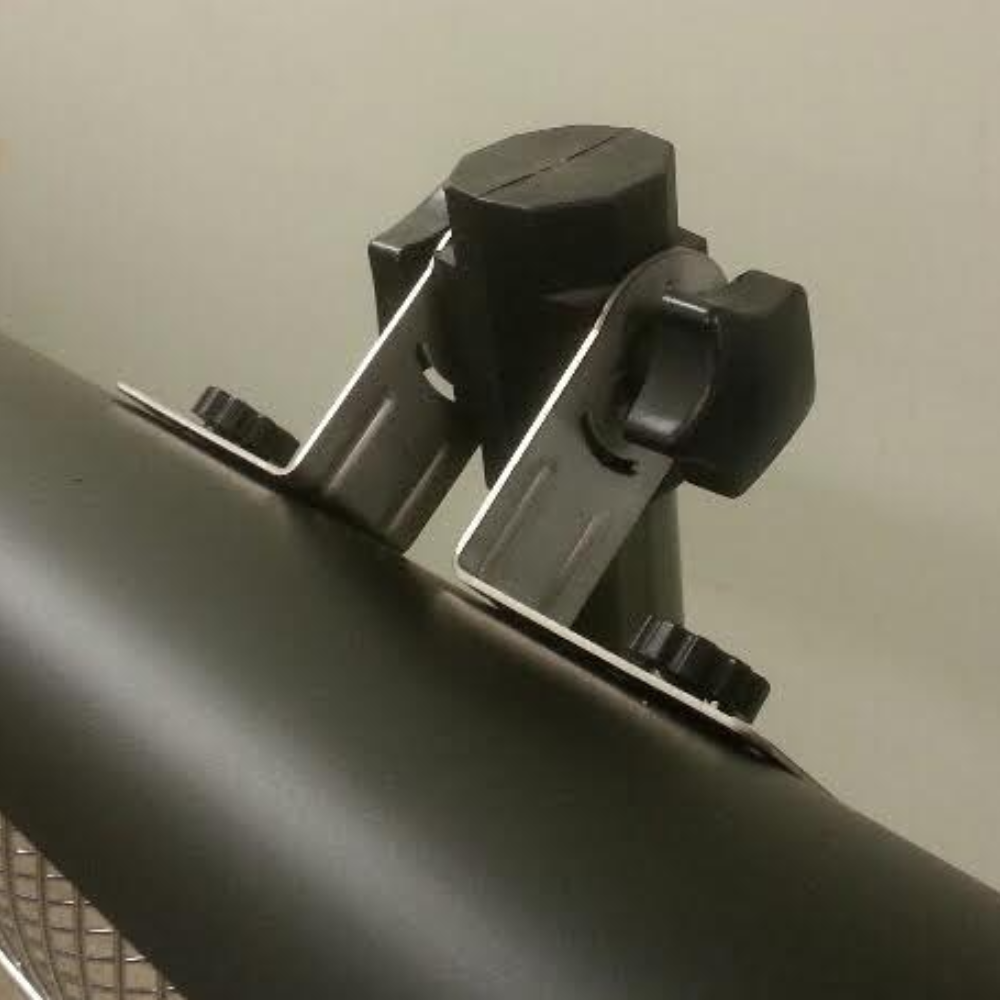 iQ Heat® Wave Space Heater close-up of mount to stand