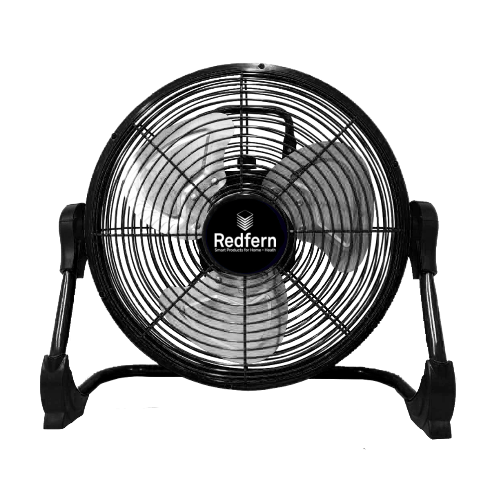 iQ Rechargeable Floor Fan with white background