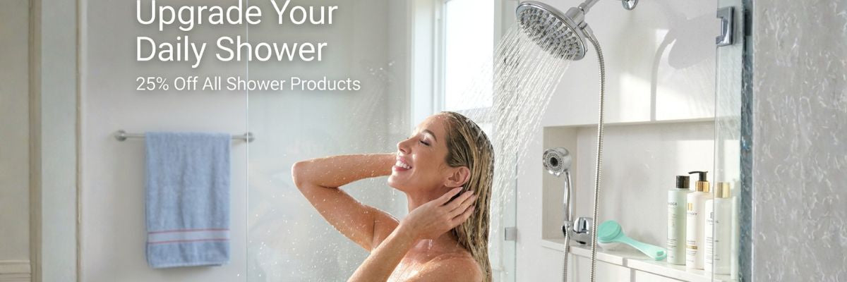 Memorial Day Sale: Upgrade Your Shower & Save 25%