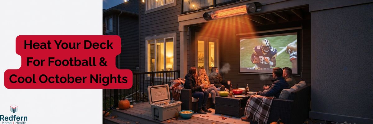 Tailgate at Home: How to Heat Your Deck for Football & Cool October Nights