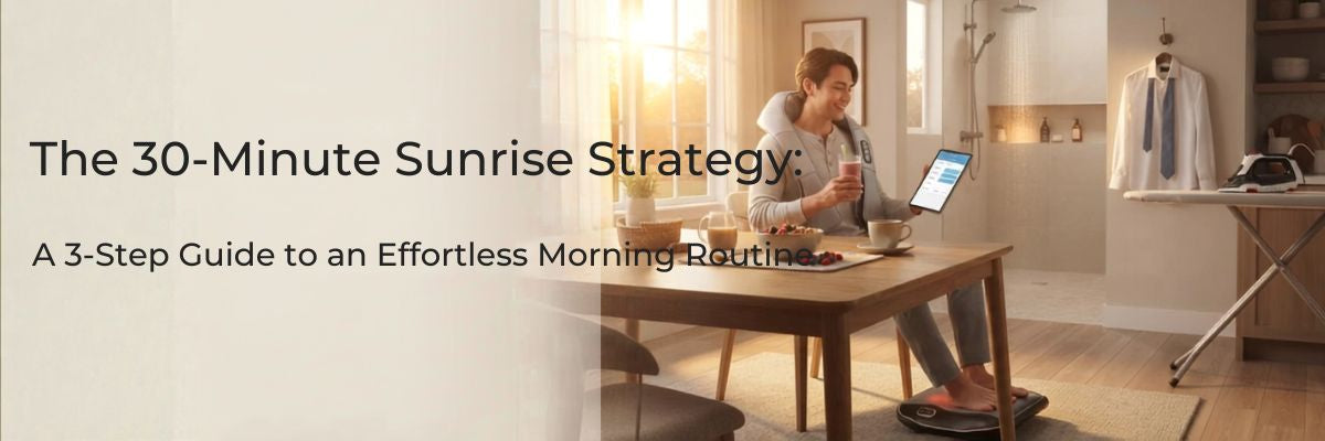 The 30-Minute Sunrise Strategy: A 3-Step Guide to an Effortless Morning Routine