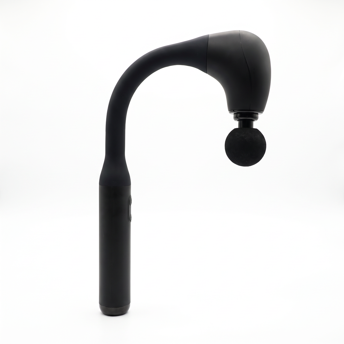 BACKplus Hammer cordless back massager, side profile on white background