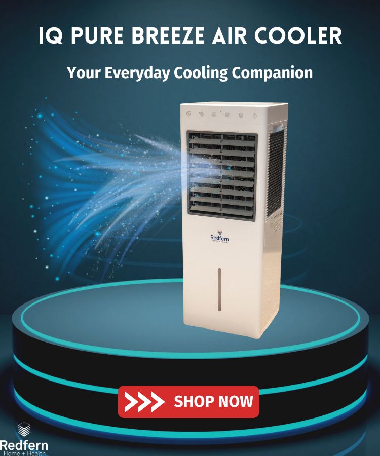 iQ Pure Breeze Air Cooler - powerful cooling