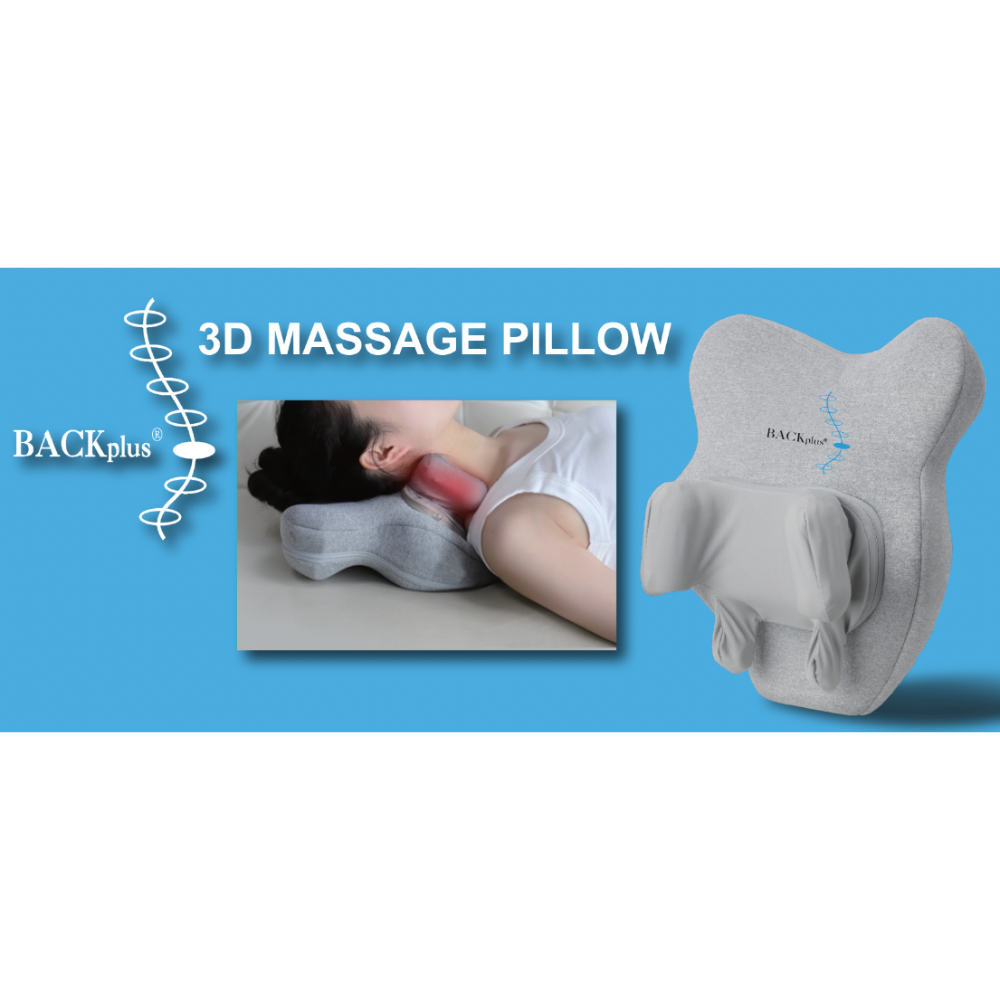 3D Massage Pillow being used
