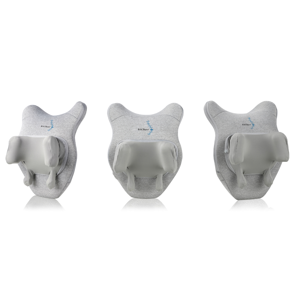 BACKpls 3D Massage Pillow from multiple sides