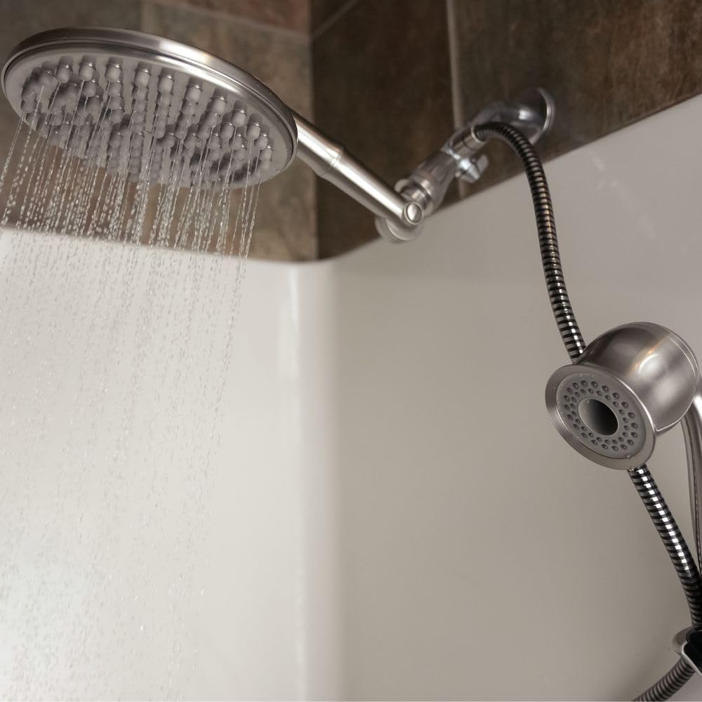 ShowerMe Shower Head Set - Brushed Nickel