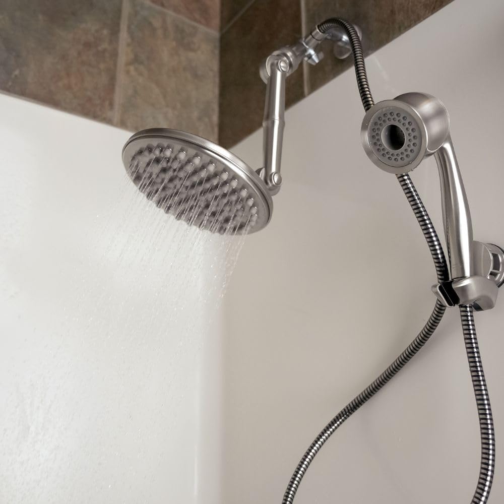 ShowerMe Shower Head Set - Brushed Nickel
