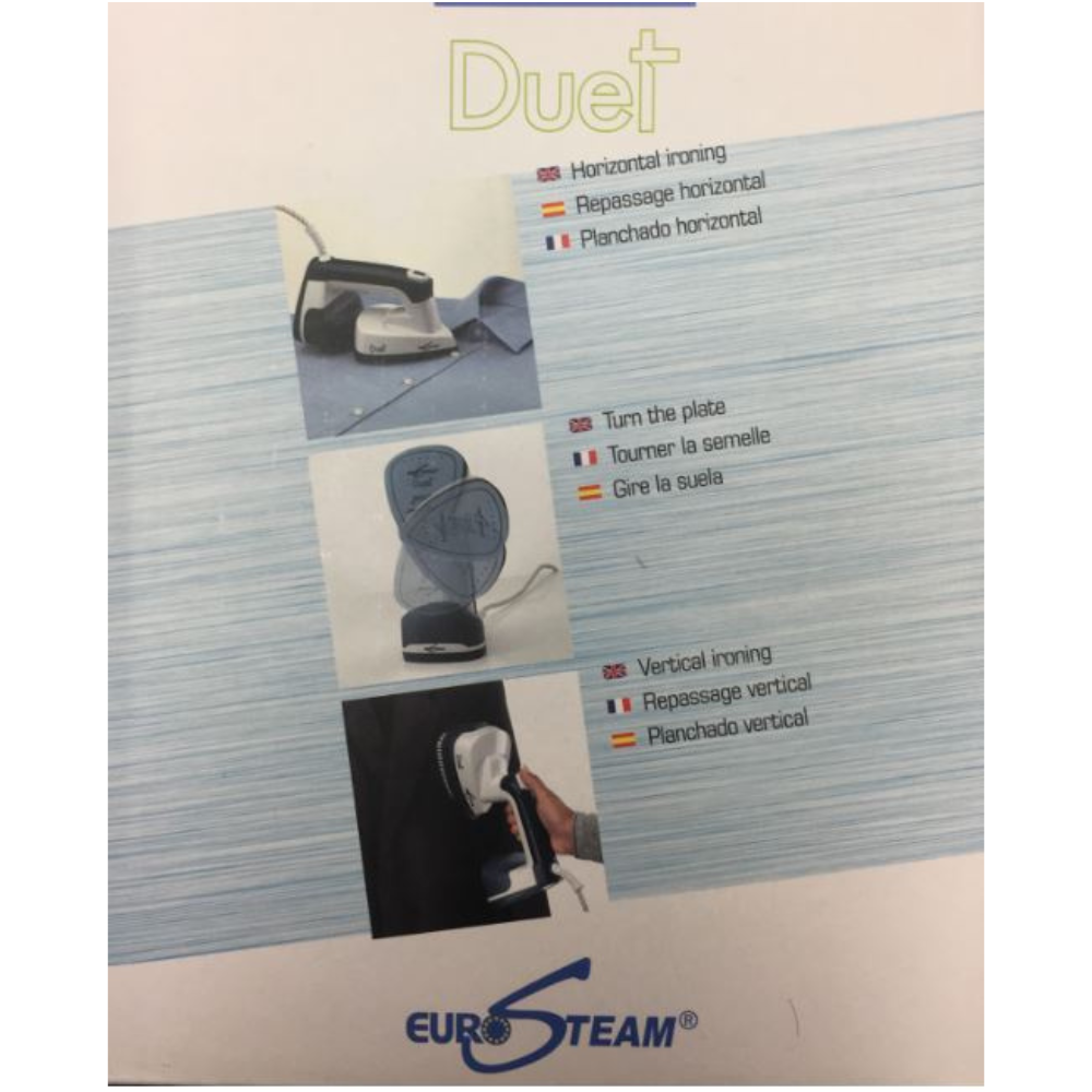 Eurosteam® Duet  2 in 1 Iron