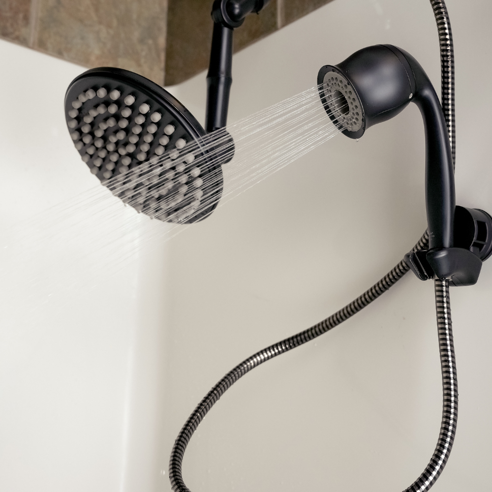 ShowerMe® Handheld Shower Head Black Matte