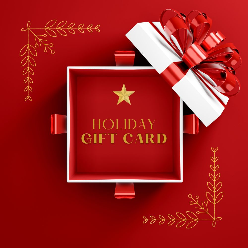 Red present Holiday Gift Card