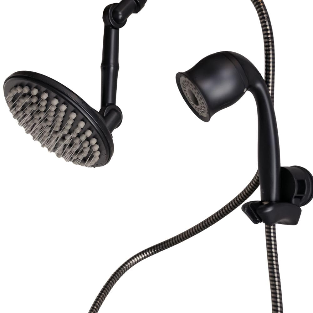 ShowerMe Shower Head Set - Matte Black