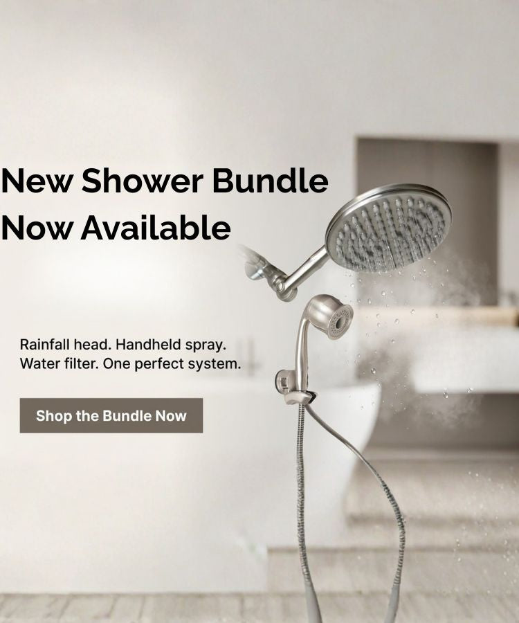 Mobile banner for ShowerMe Shower Head bundle