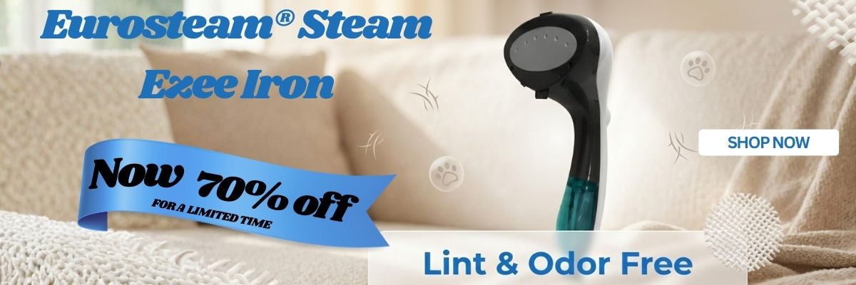 Banner for Eursoteam Steam Ezee Iron 70% Off - Shop now