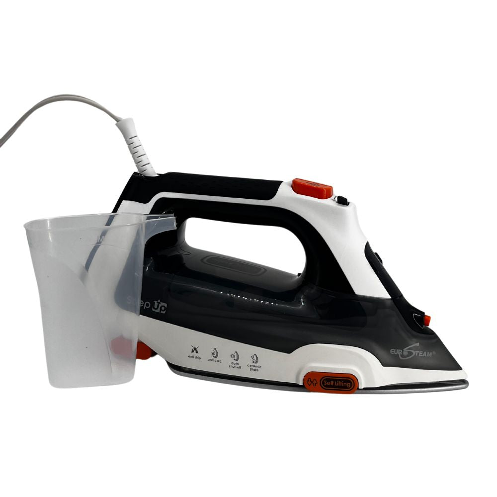 Eurosteam Step Up Iron with the water cup.